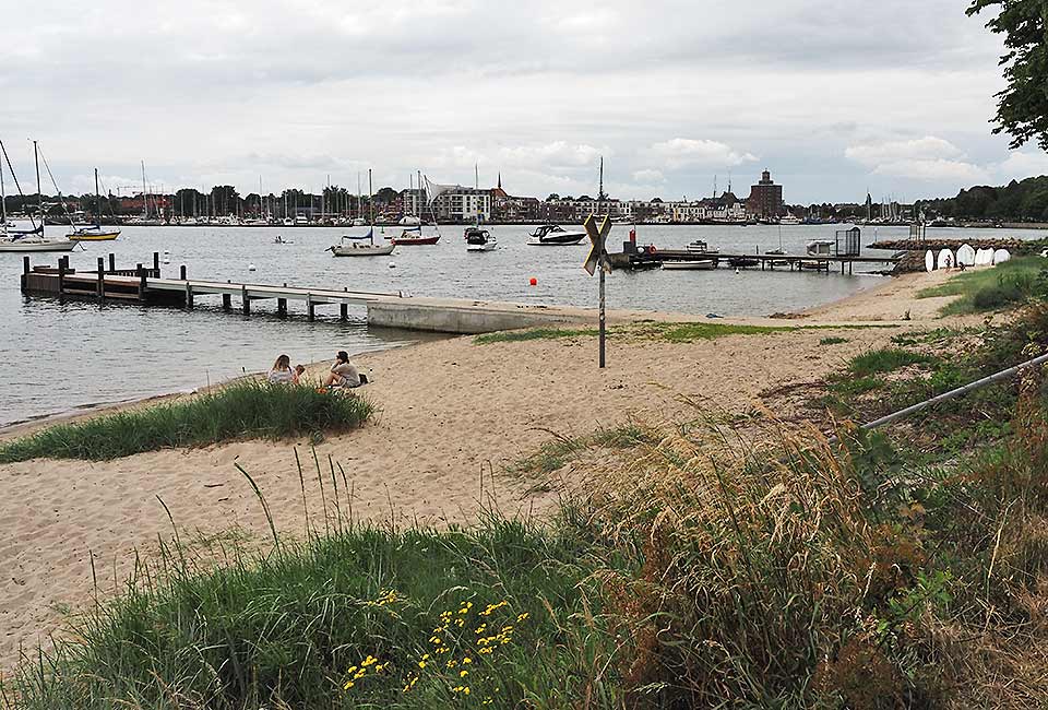 Blick auf Eckernförde