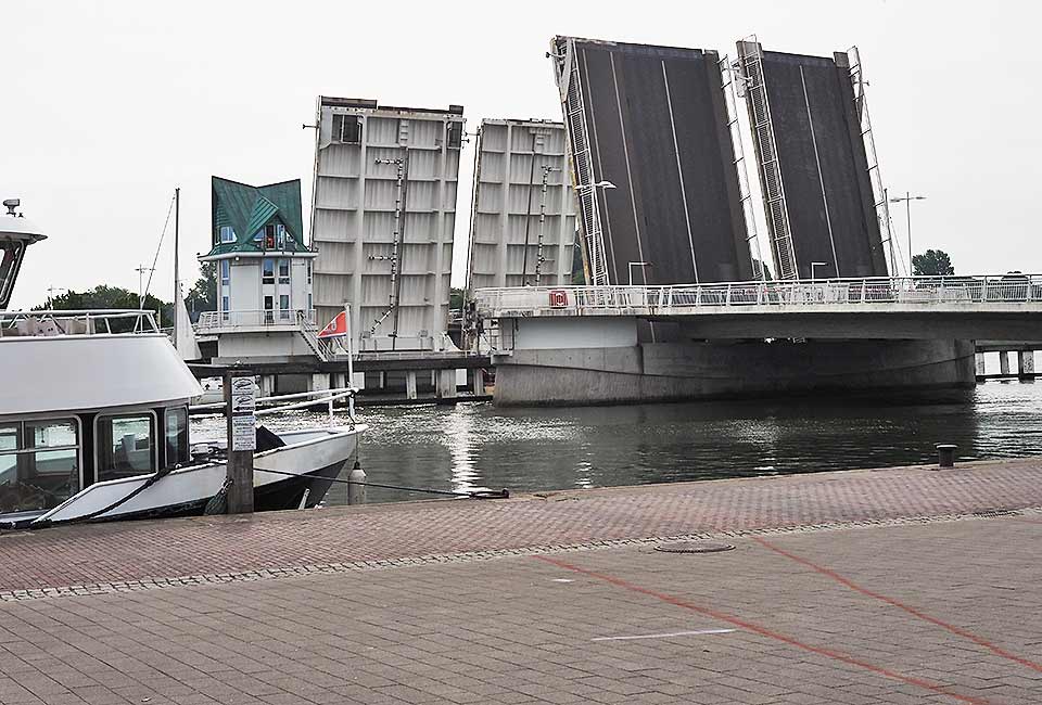 Doppelklappbrücke in Kappeln