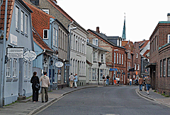 Straße in Eckernförde