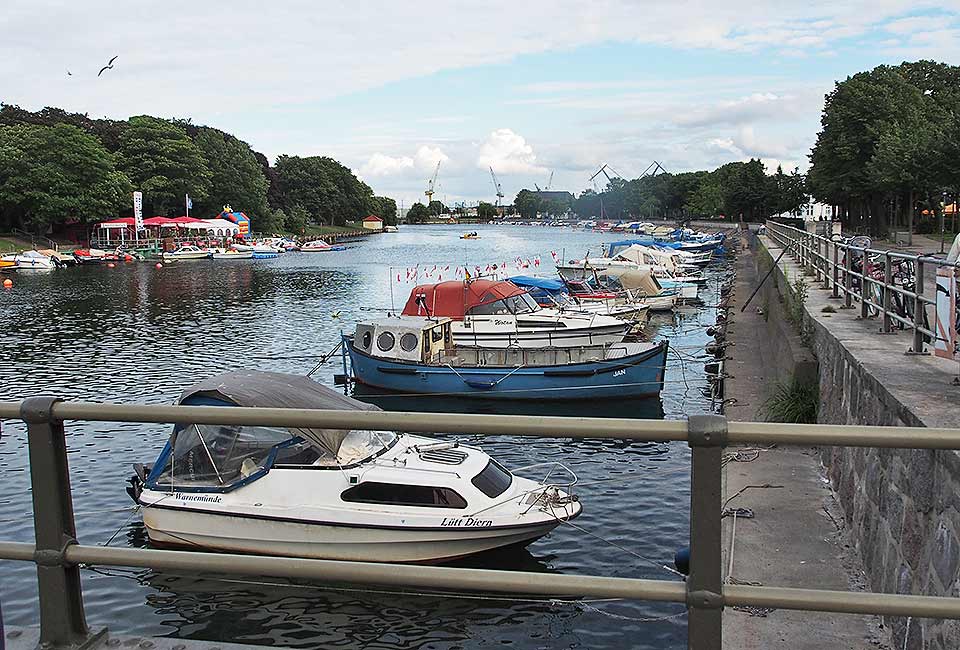 Alter Strom in Warnemünde