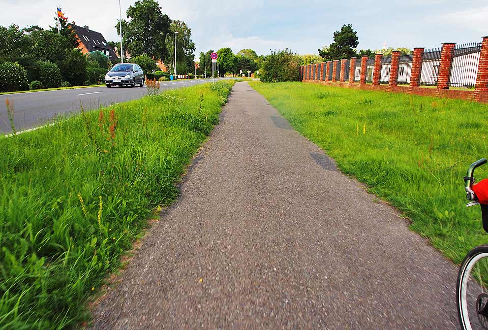 Radweg nach Markgrafenheide