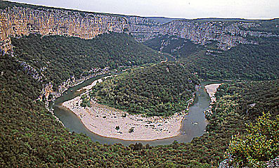 Fahrradtour an der Ardeche