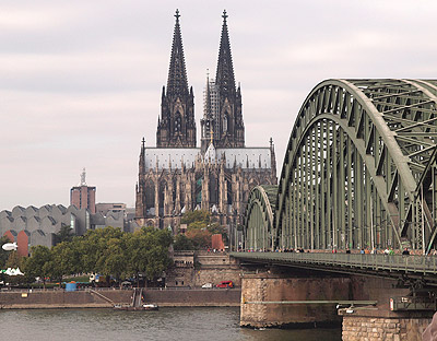 Blick auf den Kölner Dom