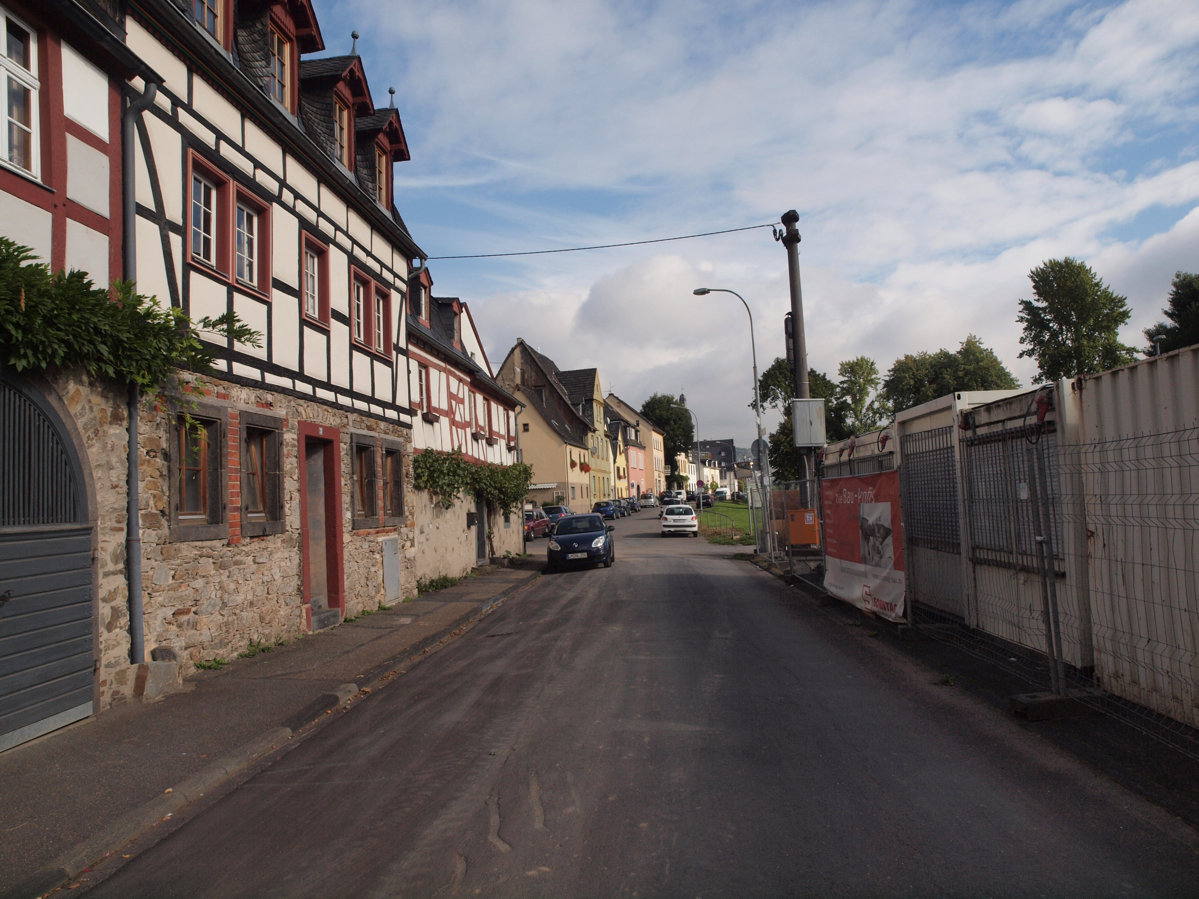 Historische Häuser am Uferweg