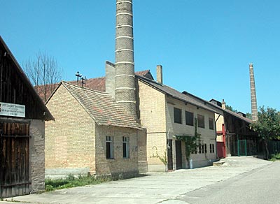 Rheintalradweg: Alte Fabrik