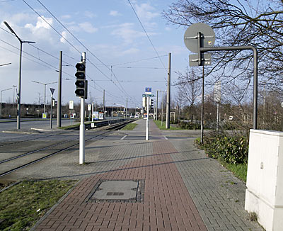 Rheintalradweg: Wenig romantisch