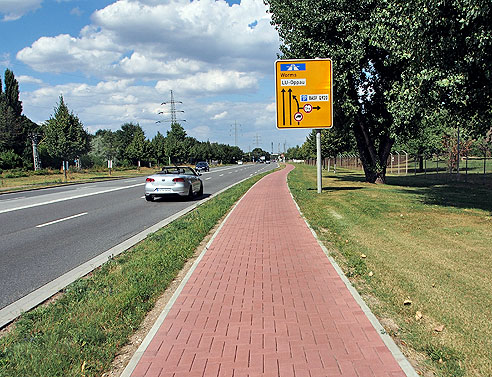 Aus Ludwigshafen hinaus ins Freie