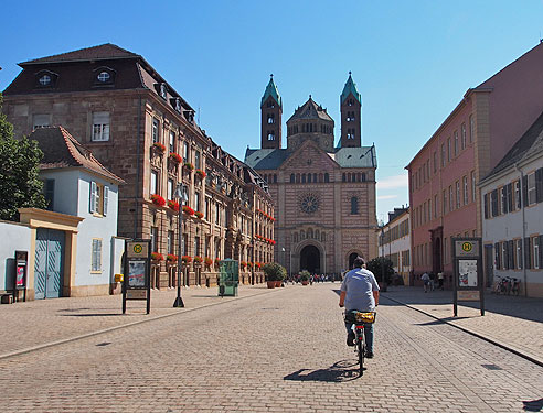 Rheintalradweg:  Residenzschloss Mannheim