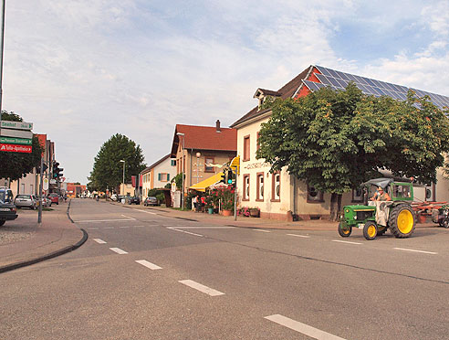 An der Staustufe Marckolsheim