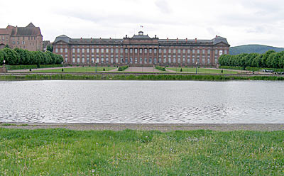 Rhein-Marne-Kanal-Radweg: Rohan Schloss in Saverne