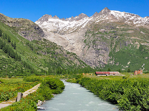 Auf dem Rhonegletscher