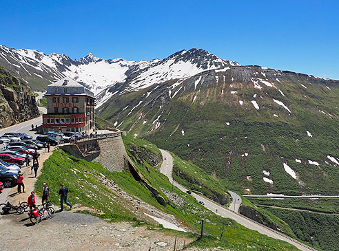 Parkplatz Rhonegletscher