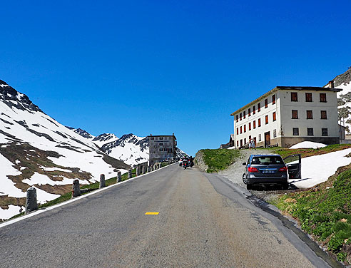 Kurz vor dem Furkapass