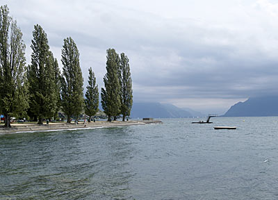 Genfer See bei Lutry