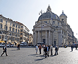 "Santa Maria dei Miracoli" und "Santa Maria in Montesanto"