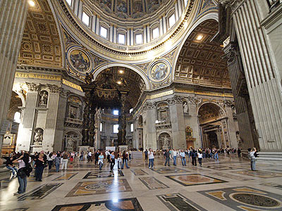 Kuppel in der Peterskirche