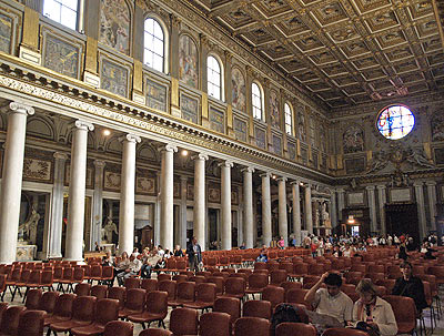 Innenraum der Santa Maria Maggiore