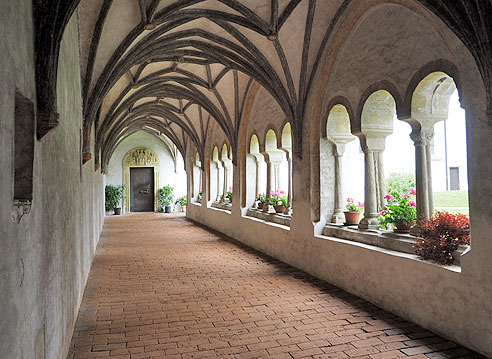 Gotischer Kreuzgang in Steingaden