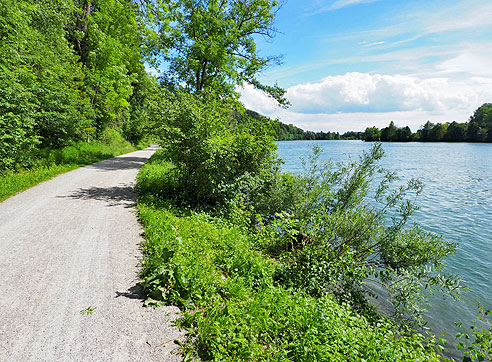 Radweg am Lech
