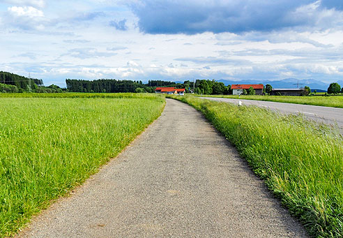 Radweg nach Schongau