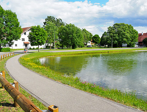 Hügelig geht es weiter