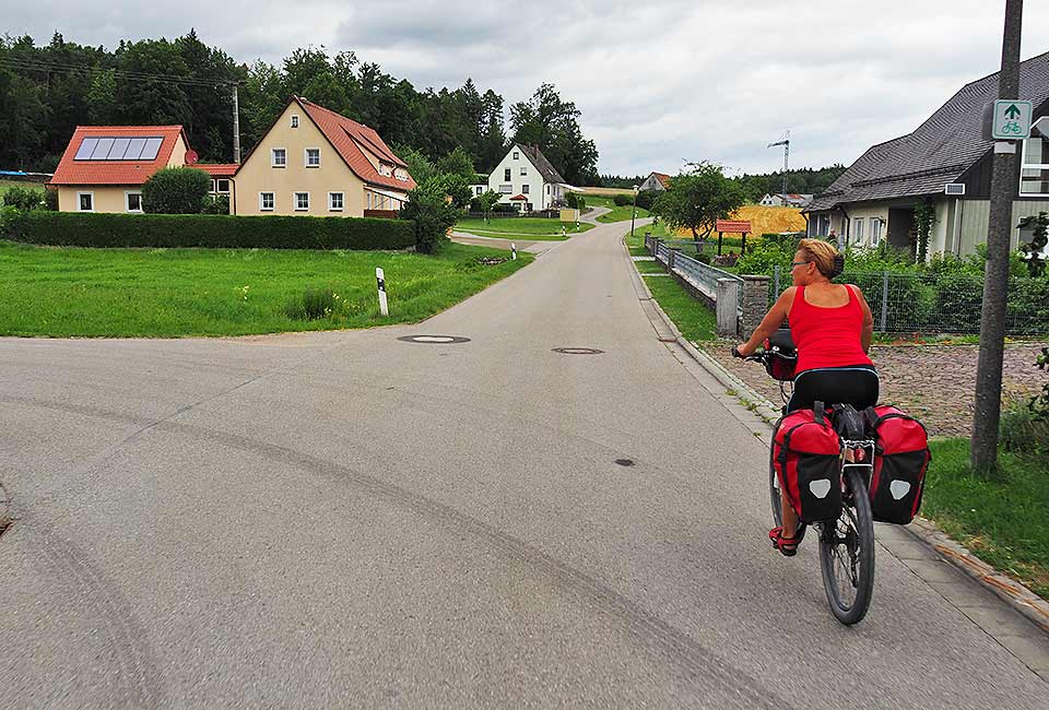 Ortsdurchfahrt in Wehlmäusel