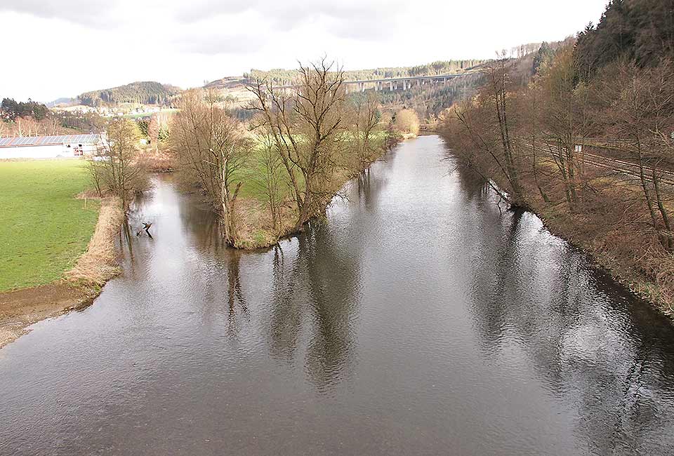 Blick von der Brücke Blick von der Brücke