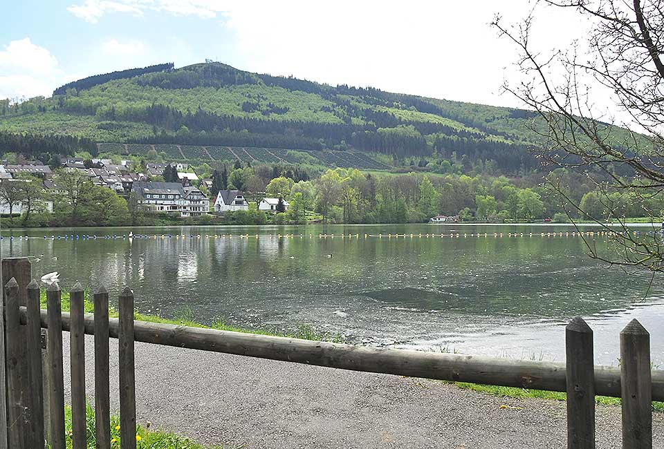 Der Stausee bei Olsberg Der Stausee bei Olsberg