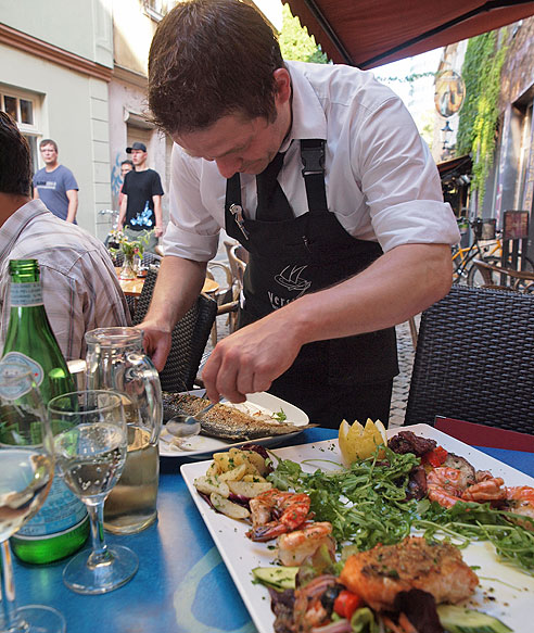 Dorade mit Beilagen Jena