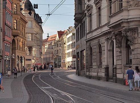Schöne Innenstadt Halle