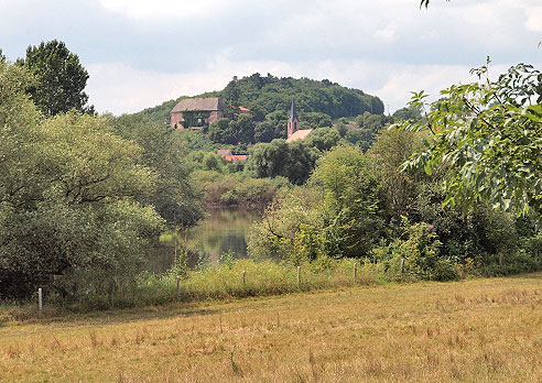 Blick auf die Saale