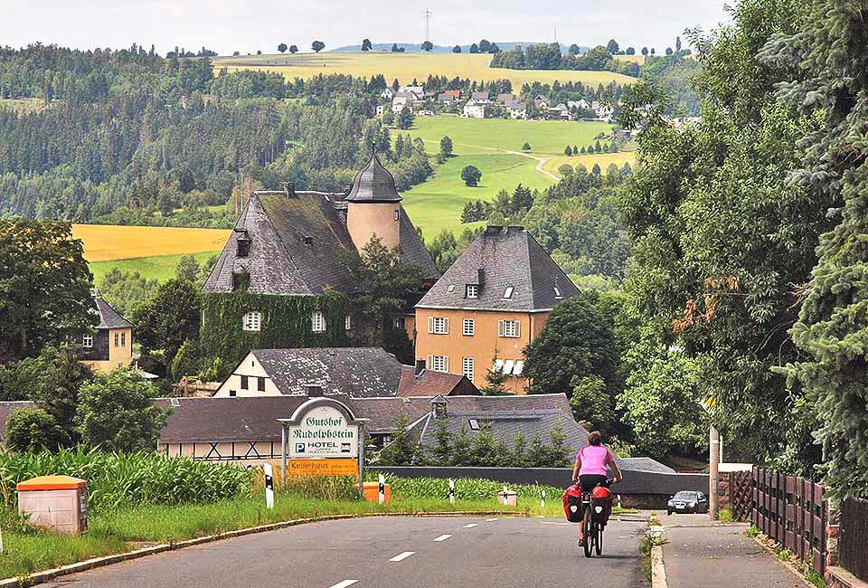 Blick auf Burg Rudolphstein