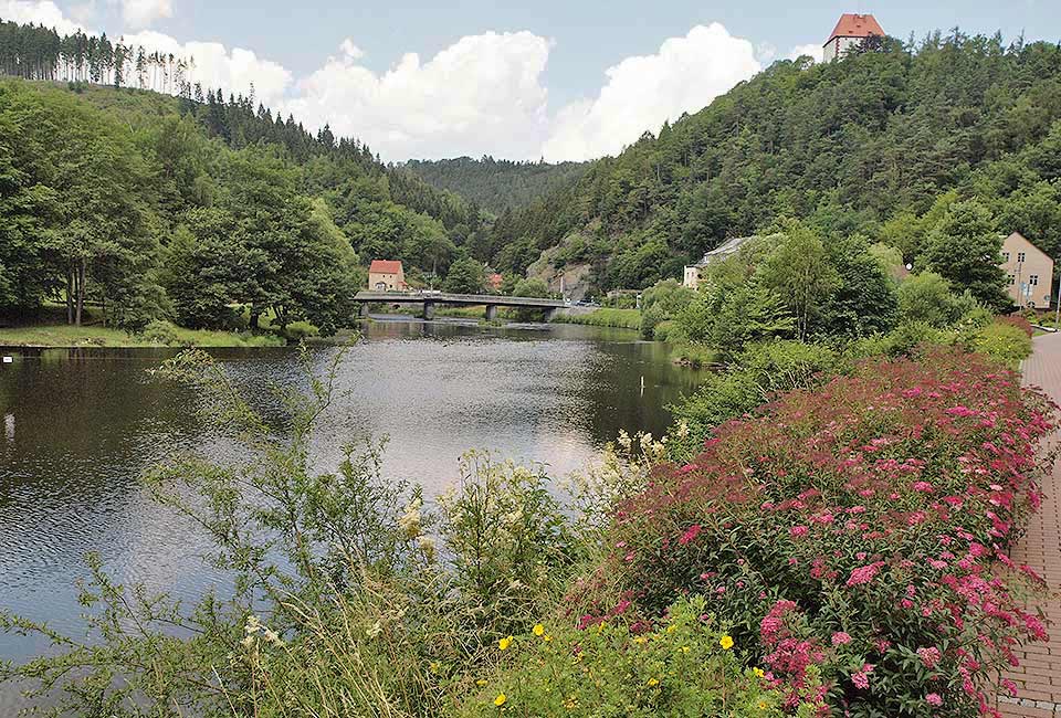 Saale in Ziegenrück