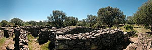 Panorama Nuraghendorf Serra Orrios