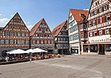 Fachwerkhäuser am Marktplatz