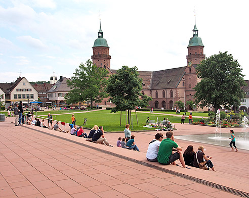 Freudenstadt Auf dem Marktplatz