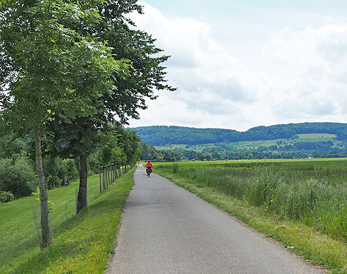 Radweg entlang der Wutach