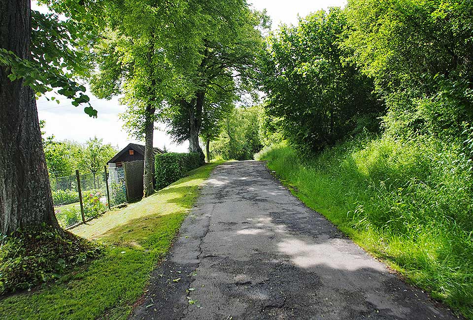 Straße nach Rietheim