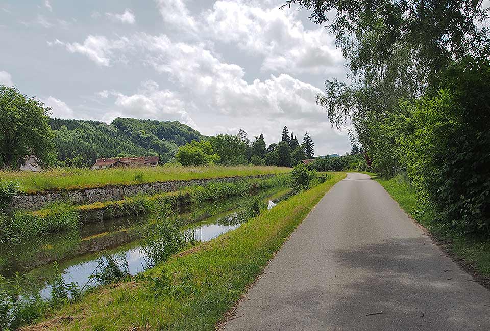 Entlang von Kanälen Entlang von Kanälen