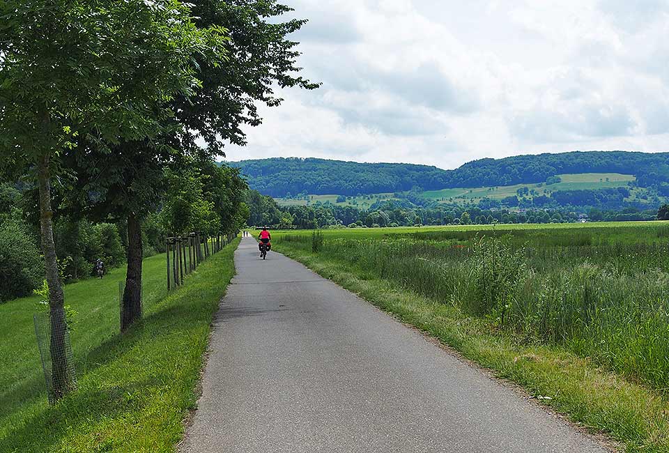 Radweg entlang der Wutach