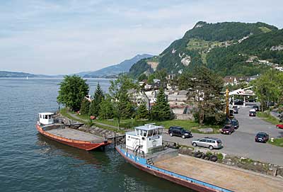 Blick von der Brücke