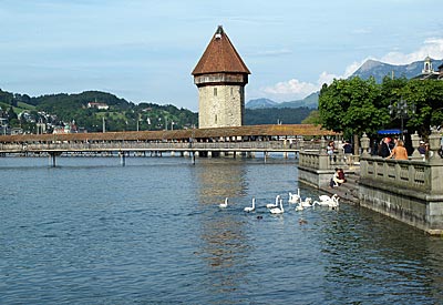 Luzern: Kapellbrücke