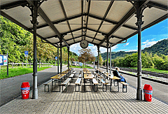 Bahnhof in Weizen