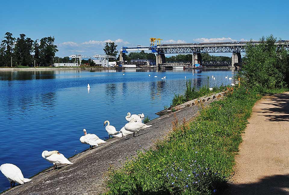 Stauwehr Barrage de Kembs