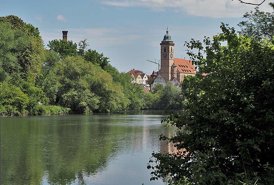 Der Brenztalradweg führt von Königsbronn bis zur Donau