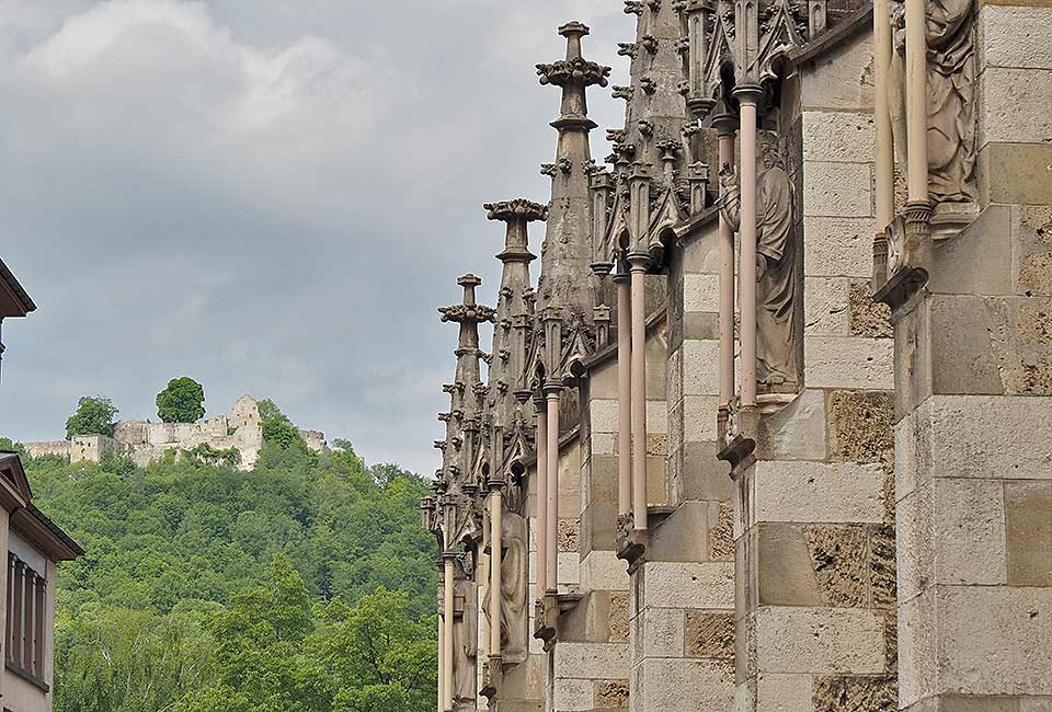 Der Brenztalradweg führt von Königsbronn bis zur Donau