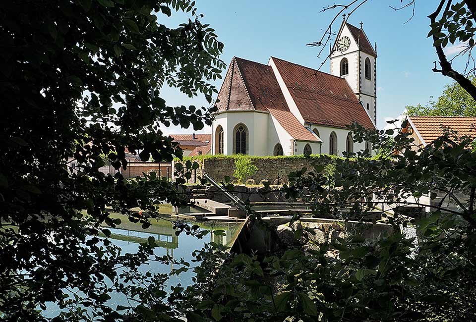 Der Brenztalradweg führt von Königsbronn bis zur Donau