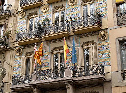 Mit dem Fahrrad durch Barcelona - Städtetour