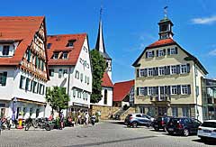 Zentrum in Kirchheim am Neckar