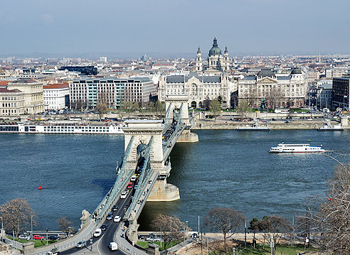 Donauradweg Budapest